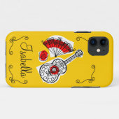 Espagnol Souvenirs Corners Nom iPhone 5 coque (Dos (Horizontal))