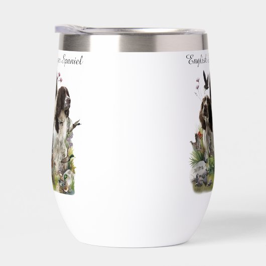 Espagnol Springer anglais, Art (Droite)