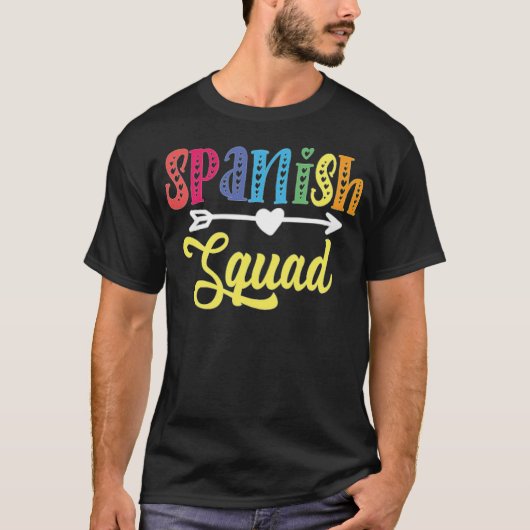 Espagnol Squad Professeur meilleurs amis sweat - s (Devant)