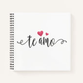 Espagnol Te Amo I Love You Valentine | Carnet (Devant)