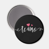 Espagnol Te Amo I Love You Valentine | Magnet (Recto/Verso)