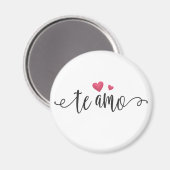 Espagnol Te Amo I Love You Valentine | Magnet (Recto/Verso)