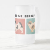Espagnol tibétain 16 oz de Mug givré (Devant droit)