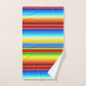 Espagnol traditionnel couvrant mexicain vibrant (Serviette à main)