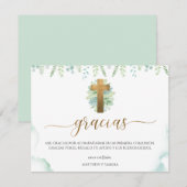 Espagnol, verdure Merci d'événements religieux (Devant / Derrière)