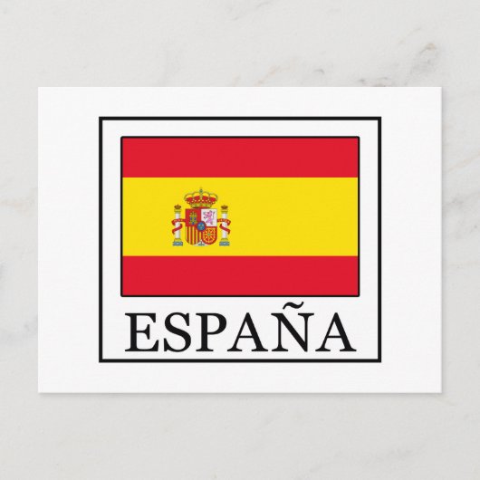 España Briefkaart (Voorkant)