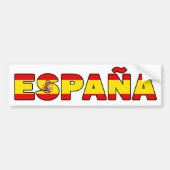 España bumpersticker (Voorkant)