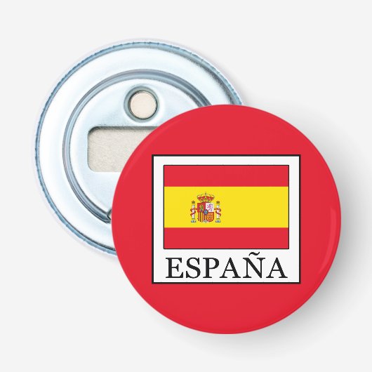 España Button Flesopener (Voorkant)