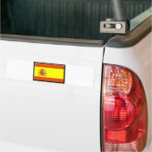 España Flag Bumpersticker (Op Truck)