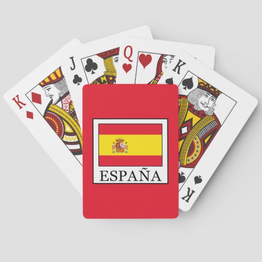 España Pokerkaarten (Achterkant)