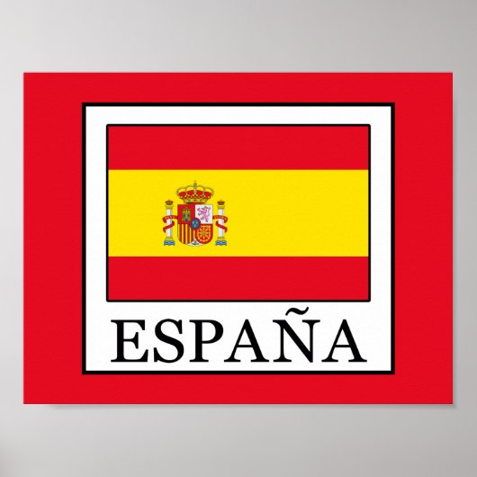 España Poster (Voorkant)