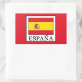 España Rechthoekige Sticker (Tas)