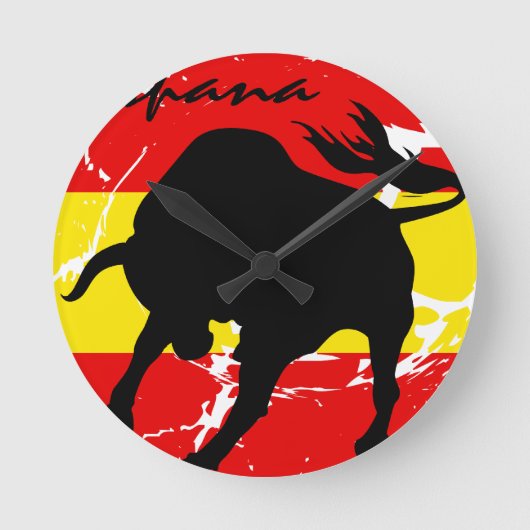 Espana Ronde Klok (Voorkant)