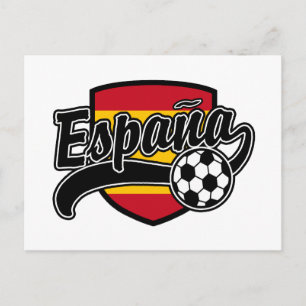 Espana Soccer Briefkaart