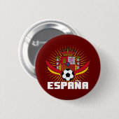España Soccer Ronde Button 5,7 Cm (Voorkant /achterkant)