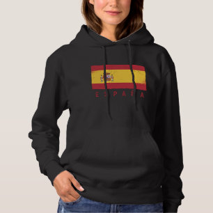 España Spaanse vlag Spanje  Gift Football Hoodie