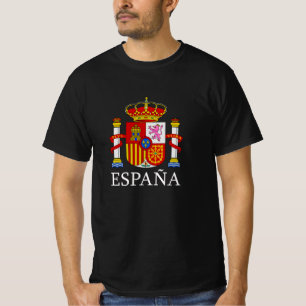 España Spanje Nationaal Embleem Symbool Spanide T-shirt