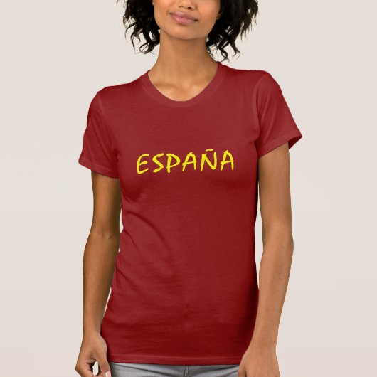 ESPAÑA, Spanje T-shirt (Voorkant)