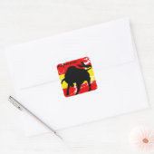 Espana Vierkante Sticker (Envelop)