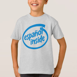 Español inside t-shirt