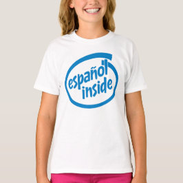 Español inside t-shirt