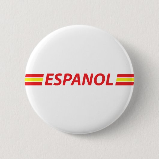 espanol-pictogram ronde button 5,7 cm (Voorkant)