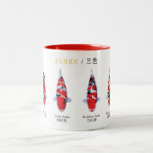 espèce de carpe koï Sanke Mug (Centre)