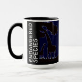 ESPÈCES EN DANGER - Mug manuel (Gauche)