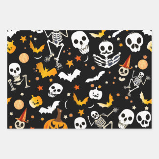 Especial Halloween Inpakpapier Vel