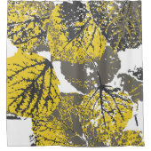 espenbladeren douchegordijn (Voorkant)