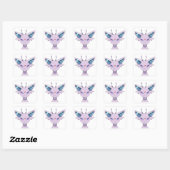 Espeon Evolution Purple Psychic Pokemon Sticker |  (Feuille)