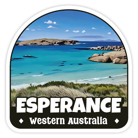 Esperance, Western Australië Sticker