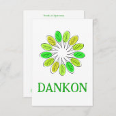 Esperanto Bedankkaart (Voorkant / Achterkant)