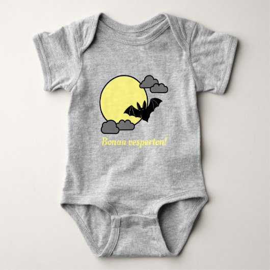Esperanto: Bonan vesperton! Romper (Voorkant)