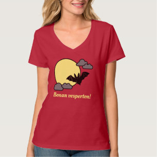 Esperanto: Bonan vesperton! T-shirt