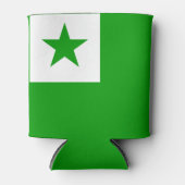 Esperanto Flag Blikjeskoeler (Voorkant)