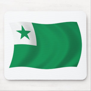 Esperanto Flag Mousepad Muismat