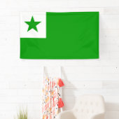Esperanto Flag Spandoek (Insitu)