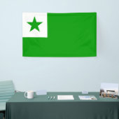 Esperanto Flag Spandoek (Beurs)