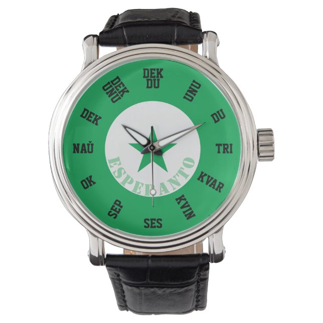 Esperanto Horloge (Voorkant)