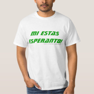 Esperanto-hymne shirt, esperanto-himno-trydamemizo t-shirt