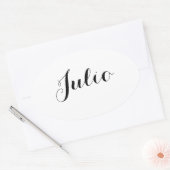 Esperanto Maand Stickers - Julio (juli) (Envelop)