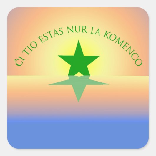 Esperanto: Net de Stickers aan het begin van het p (Voorkant)