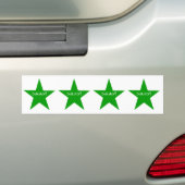 Esperanto: Saluton Bumpersticker (Op auto)