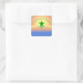 Esperanto : Stickers Carrés du début (Sac)