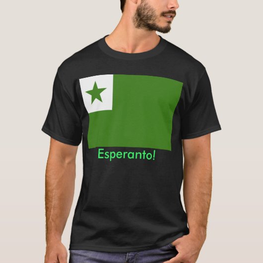 Esperanto! T-shirt (Voorkant)