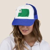 Esperanto Vlag Hoed Trucker Pet (In situ)