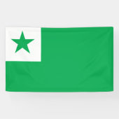 Esperantovlag, Spandoek (Horizontaal)