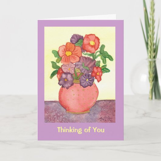 espère que les choses s'améliorent bientôt carte (Devant)