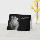 Espérer, Rêver, Désirer Carte Anniversaire (Fleur jaune)